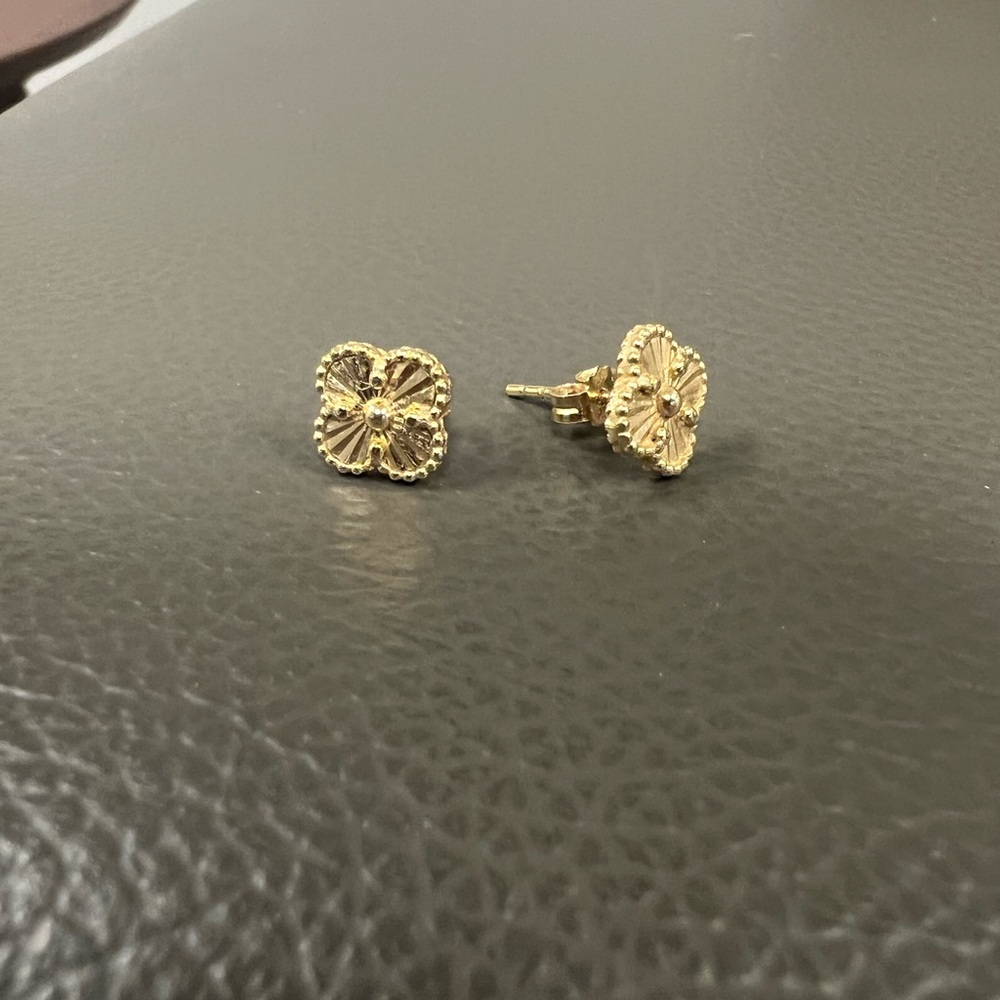 14k Gold Stud Earrings